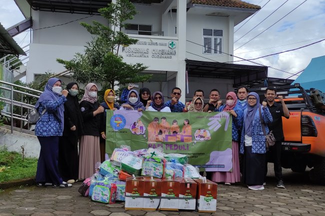 PD PAFI DKI Jakarta Menyalurkan Donasi Bencana Gempa Cianjur