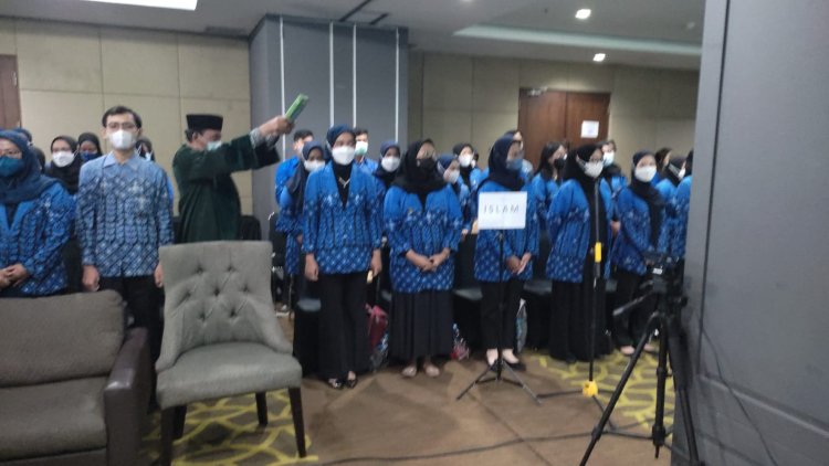PD PAFI DKI JAKARTA MENGADAKAN ANGKAT SUMPAH TENAGA TEKNIS KEFARMASIAN