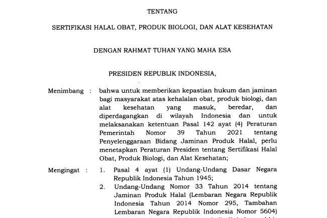 SALINAN Perpres Nomor 6 Tahun 2023