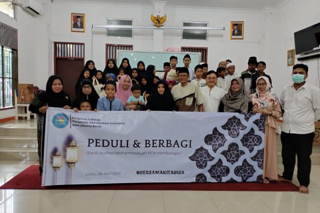 PC PAFI KOTA JAKARTA BARAT MENGADAKAN BAKTI SOSIAL DI BULAN RAMADHAN