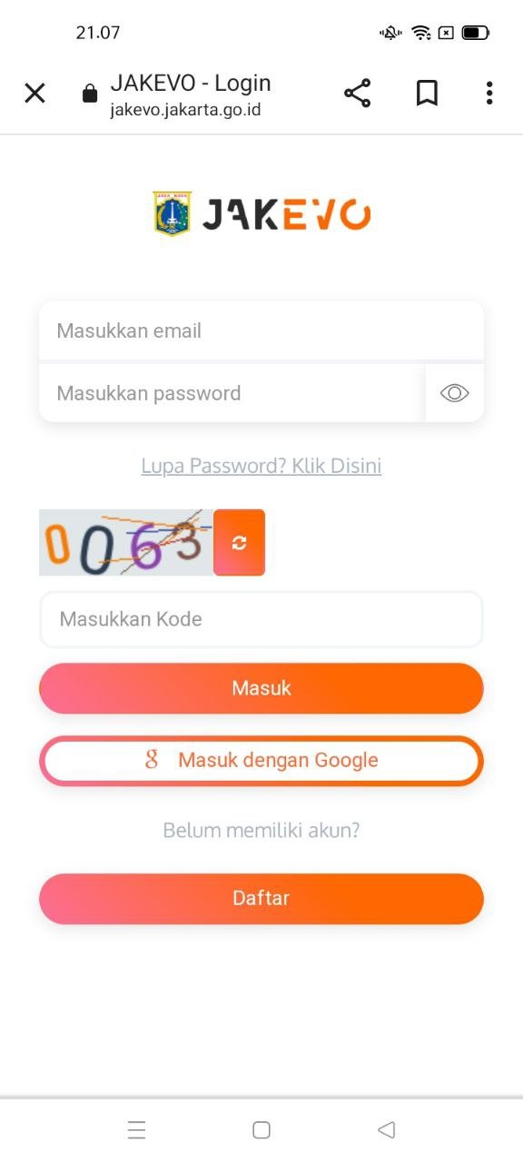 Membuat SIPTTK yang mudah di JAKEVO