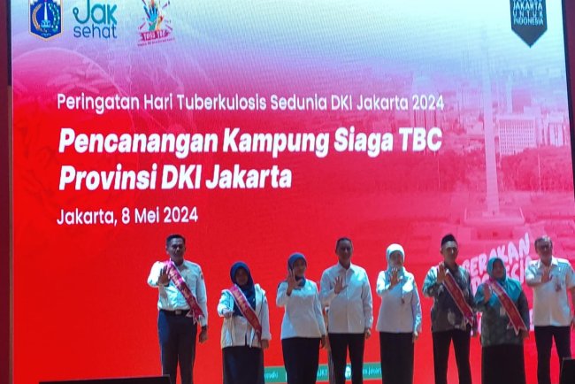Penjabat Gubernur DKI Jakarta Canangkan Kampung Siaga Tuberkulosis