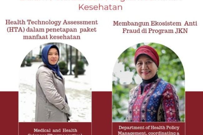 Webinar Kesehatan "Pencegahan Fraud BPJS Dalam Pelaksanaan Program Jaminan Kesehatan"