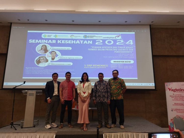 Seminar Kesehatan "Peranan Apoteker dan Tenaga Vokasi Farmasi Dalam Prevalensi Vaginitis dan Pencegahannya”
