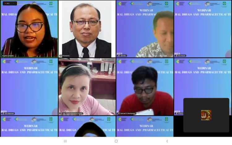 Webinar  "On Natural Drugs And Pharmaceutical Technologi"