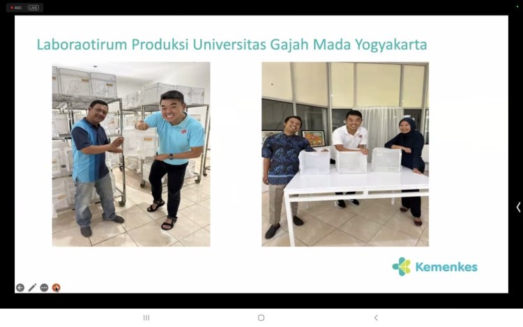 Webinar " Mengenal Lebih Dekat Dengan Nyamuk Ber-Wolbachia"