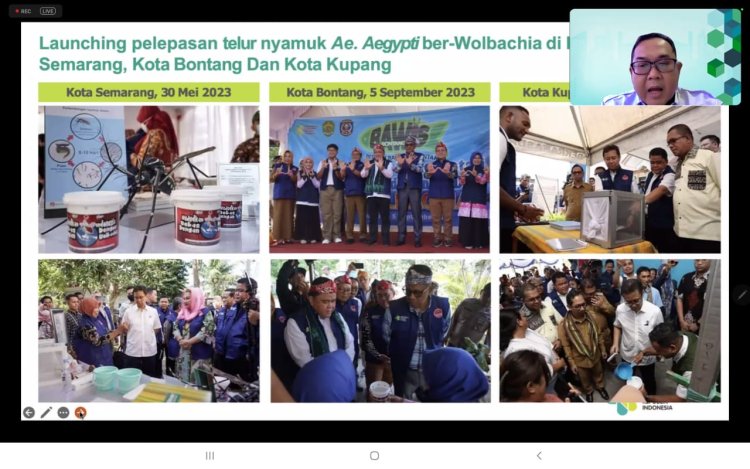 Webinar " Mengenal Lebih Dekat Dengan Nyamuk Ber-Wolbachia"