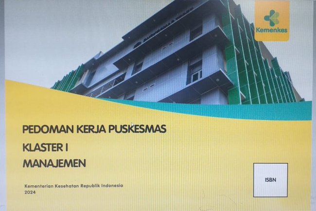 Pedoman Kerja Puskesmas Klaster 1 Manajemen
