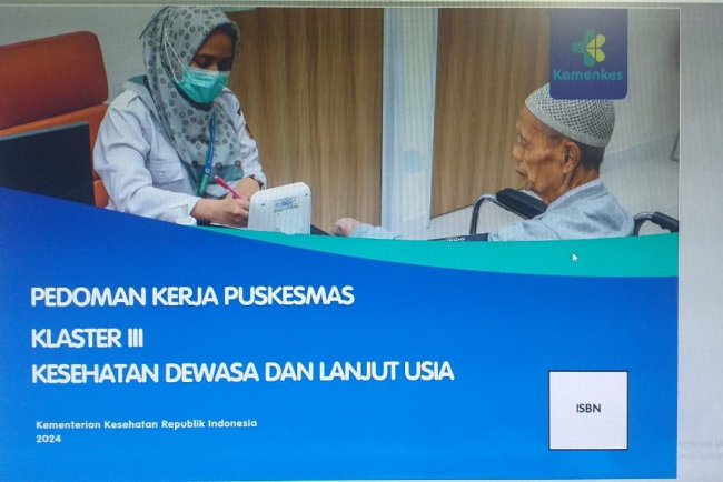  Pedoman Kerja Puskesmas Klaster III Kesehatan Dewasa dan Lanjut Usia