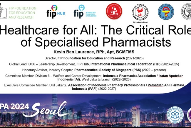 The Federation of Asian Pharmaceutical Association (FAPA)