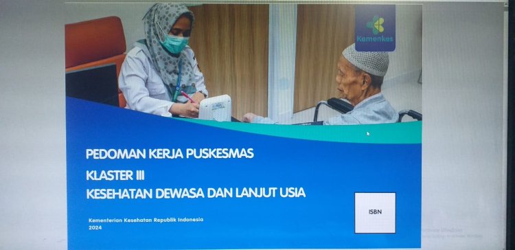  Pedoman Kerja Puskesmas Klaster III Kesehatan Dewasa dan Lanjut Usia