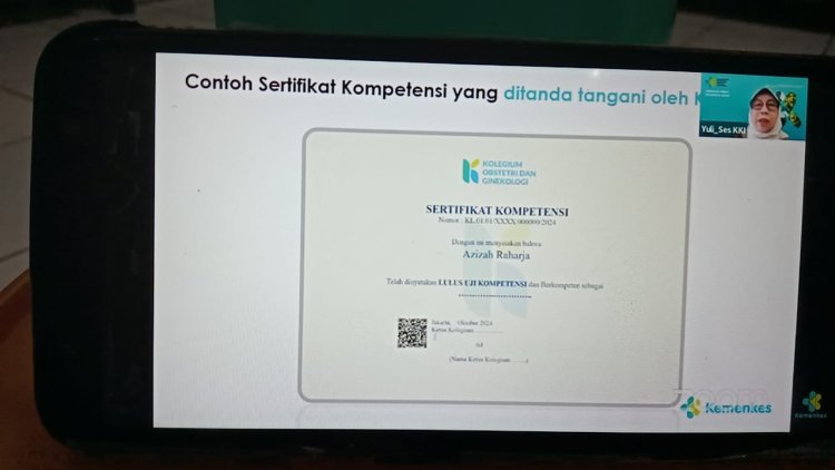 Saahhh...SE No.HK.02.01/MENKES/1669/2024 "PELAKSANAAN UJI KOMPETENSI DAN PENERBITAN SERTIFIKAT KOMPETENSI TENAGA MEDIS DAN TENAGA KESEHATAN", Mulai Diberlakukan
