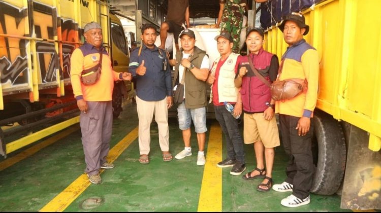 Aksi Nyata PAFI NTT Kepada Korban Erupsi Gunung Lewotobi Laki-laki