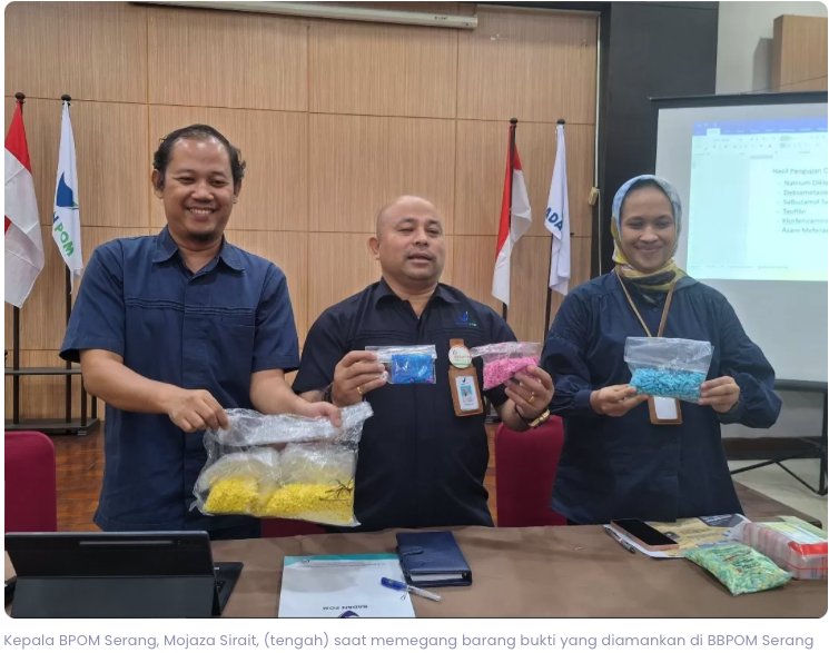 BPOM Bongkar Penjualan "Obat Setelan" Tanpa Resep Dokter  Ilegal di Cilegon