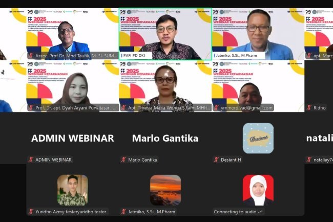Webinar "ANTIMICROBIAL RESISTANCE : DRUG DEVELOPER PERSPECTIVE AN HERBAL MEDICINE - A Collaborative aproach of hospital setting and herbal medicin for the future"