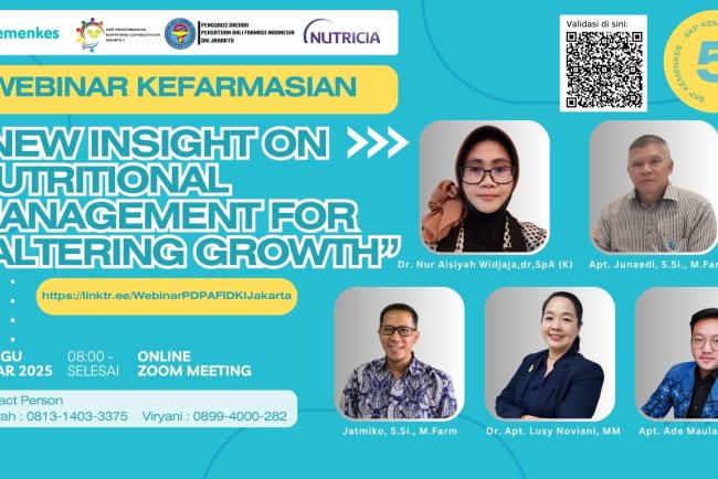 Webinar "New Insight on Nutritional Management for Faltering Growth”