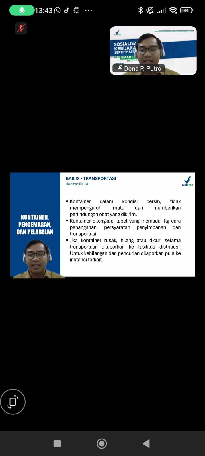 Sosialisasi Kebijakan Sertifikasi CDOB