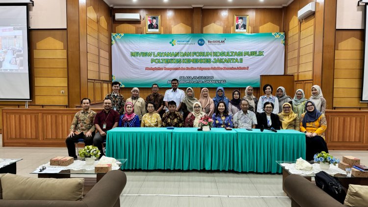 Review Pelayanan dan Forum Konsultasi Publik Poltekkes Kemenkes Jakarta II