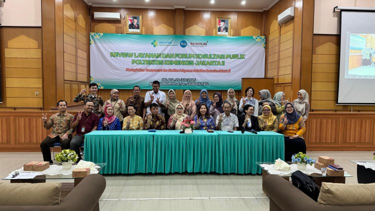Review Pelayanan dan Forum Konsultasi Publik Poltekkes Kemenkes Jakarta II