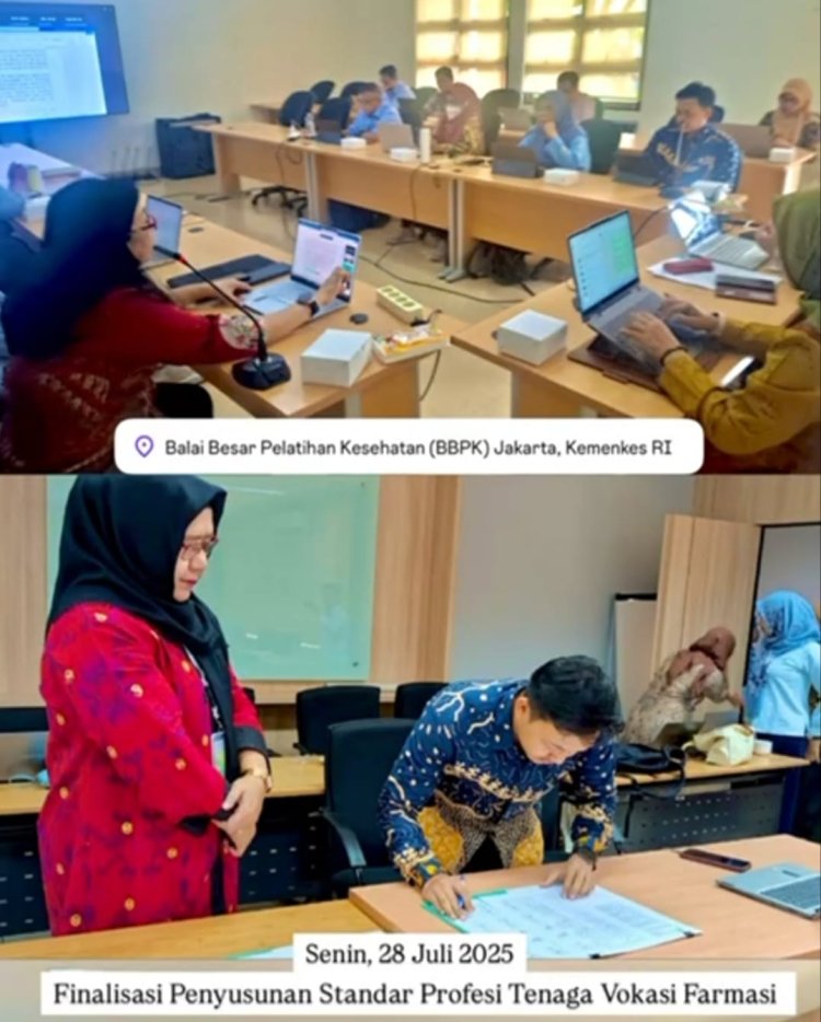 Finalisasi Standar Profesi Tenaga Vokasi Farmasi