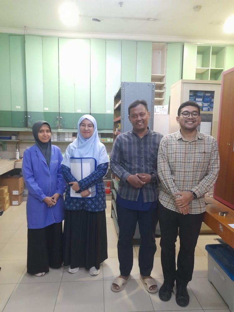 Surat Tugas  Asesor Tenaga Teknis Kefarmasian Re-Kredensial Tenaga Teknis Kefarmasian  RS UIN Syarif Hidayatullah Jakarta.