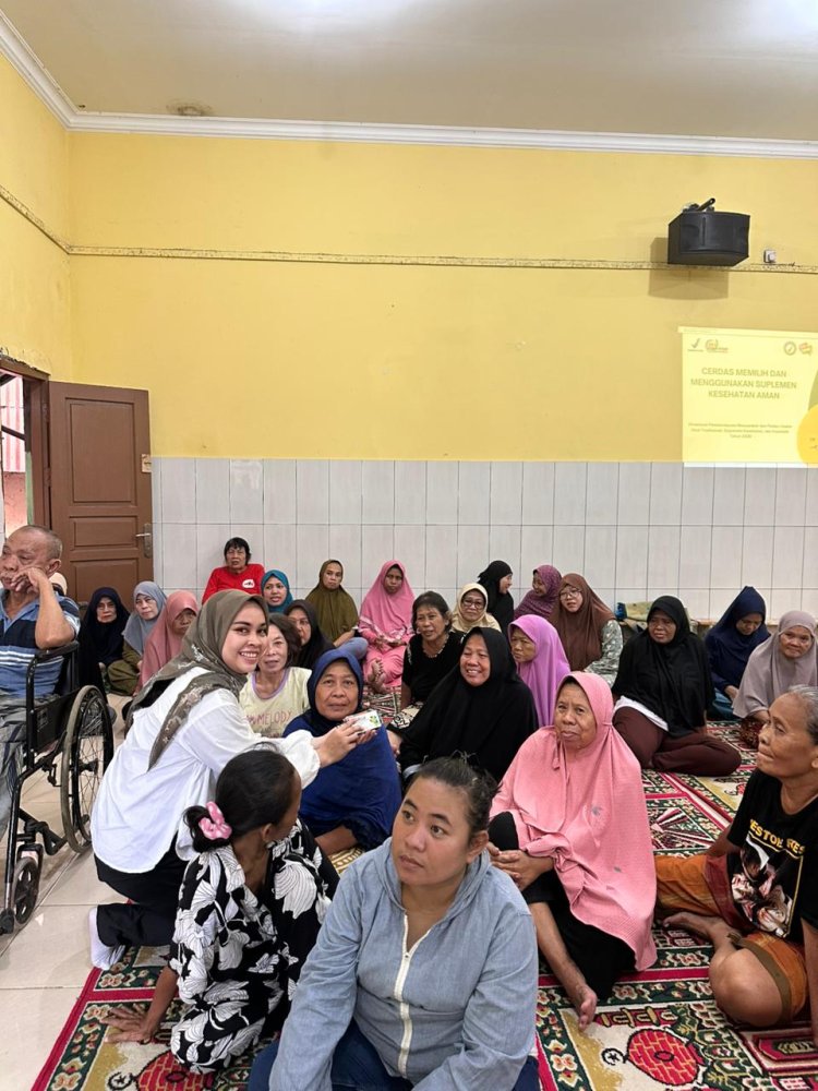 Wujudkan Masyarakat Sehat, RSU Menteng Mitra Afia dan BPOM RI Edukasi Warga Menteng Pilih Suplemen yang Tepat