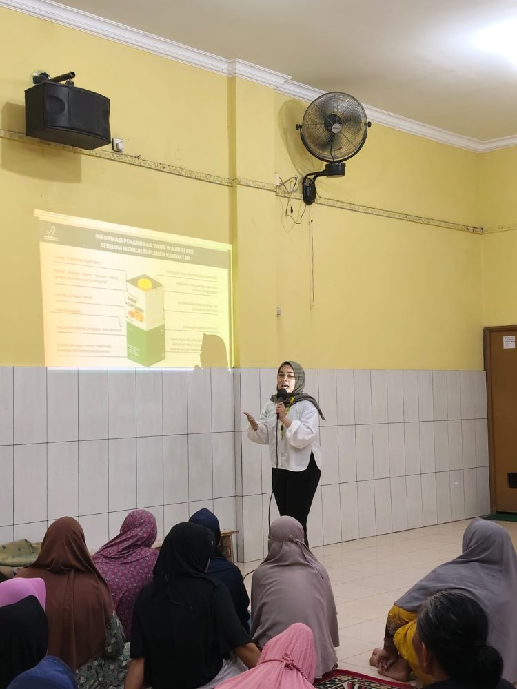Wujudkan Masyarakat Sehat, RSU Menteng Mitra Afia dan BPOM RI Edukasi Warga Menteng Pilih Suplemen yang Tepat