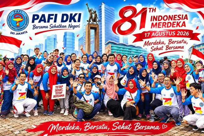 Dirgahayu Republik Indonesia Ke 81  , "Merdeka, Bersatu, Sehat Bersama"