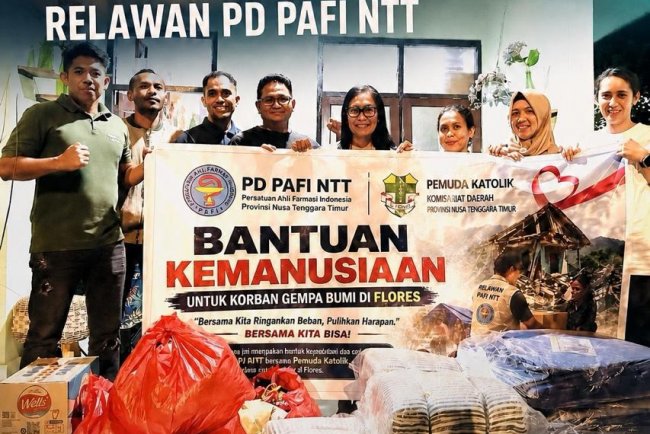 Kegiatan Relawan PD PAFI NTT