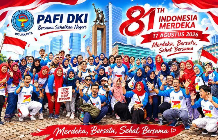 Dirgahayu Republik Indonesia Ke 81  , "Merdeka, Bersatu, Sehat Bersama"