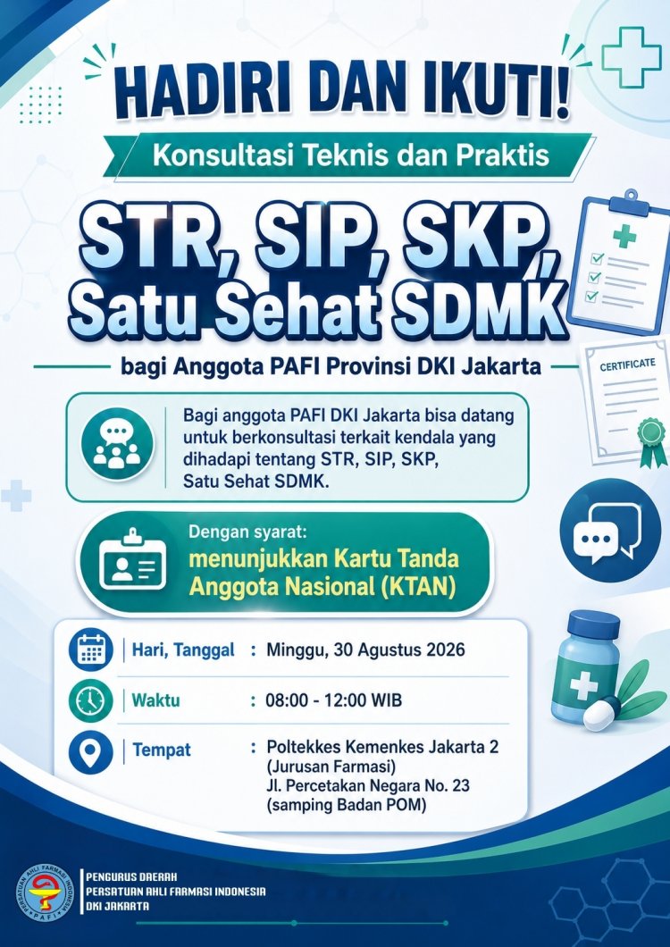 Konsultasi Teknis dan Praktis STR, SIP, SKP, Satu Sehat SDMK