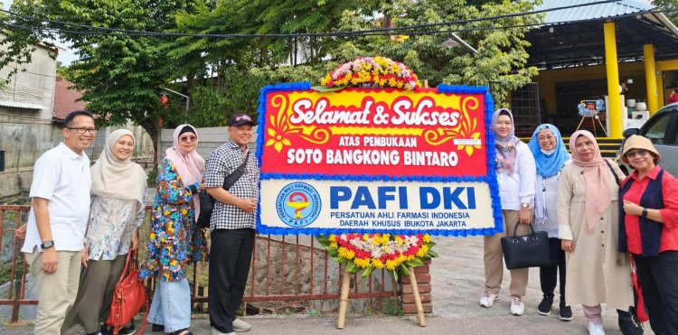 Peresmian Soto Bangkong Bintaro