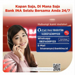 Begini lh cara buka blokir Bank INA