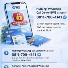 Cara mudah buka blokir bws bank woori saudara