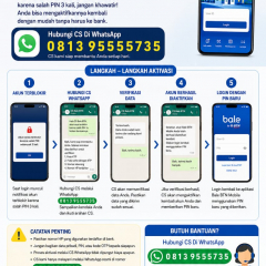 Cara atasi akun bale BTN mobile salah pin 3 kali berturut-turut