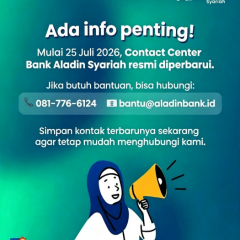 Alamat Kantor Bank Aladin Syariah