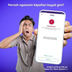 cara membuka ovo yang terblokir sementara