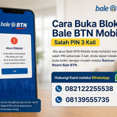 Berikut Caranya buka blokir bale BTN salah pin 3 x