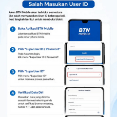 Berikut caranya buka blokir bale BTN mobile Tampa harus ke bank