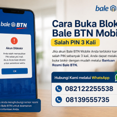 Berikut Caranya buka blokir bale by BTN mobile