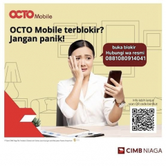Cara mengatasi ATM CIMB Niaga terblokir tanpa ke bank