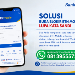 Tata ????ara atasi Buka Blokir BTN mobile atau Bank BTN mobile banking Terblokir lupa kata sandi