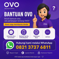 Tutorial hubungi Call Center OVO